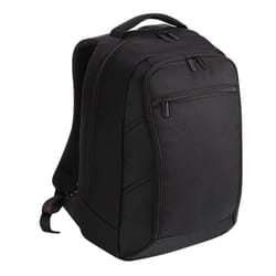 Quadra Executive Digital Backpack / Rucksack - One Size, Black