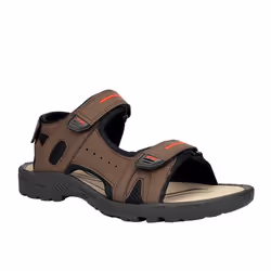 PDQ Mens Triple Touch Fastening Sports Sandals - 11 UK, Brown