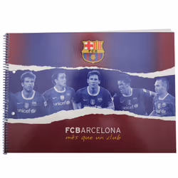 FC Barcelona Official 20 Page Football Crest Art/Drawing Sketch Pad