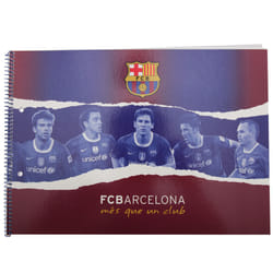 FC Barcelona Official 20 Page Football Crest Art/Drawing Sketch Pad
