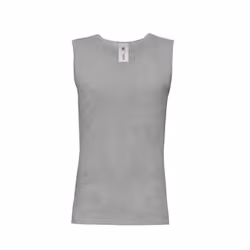 B&C Mens Move Sleeveless Athletic Sports Vest Top - L, Sport Grey