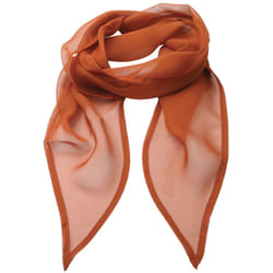 Premier Ladies/Womens Work Chiffon Formal Scarf - One Size, Chestnut