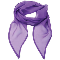 Premier Ladies/Womens Work Chiffon Formal Scarf - One Size, Rich Violet