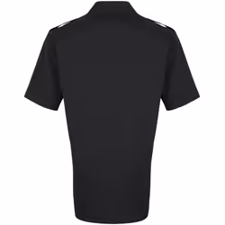 Premier Mens Short Sleeve Pilot Plain Work Shirt - 18.5, Black