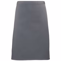 Premier Ladies/Womens Mid-Length Apron - One Size, Steel