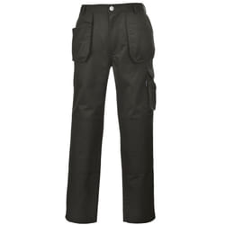 Portwest Mens Slate Hardwearing Workwear Trousers - MR, Black