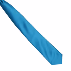 Premier Colours Mens Satin Clip Tie - One size, Teal