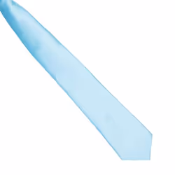 Premier Colours Mens Satin Clip Tie - One size, Turquoise