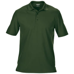 Gildan Mens Double Pique Short Sleeve Sports Polo Shirt - 3XL, Forest Green