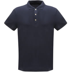 Regatta Classic Mens 65/35 Short Sleeve Polo Shirt - S, Navy