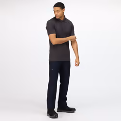 Regatta Classic Mens 65/35 Short Sleeve Polo Shirt - XL, Seal Grey