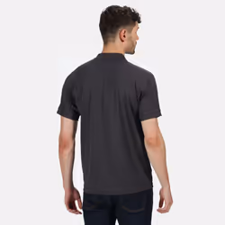 Regatta Hardwear Mens Coolweave Short Sleeve Polo Shirt - L, Iron
