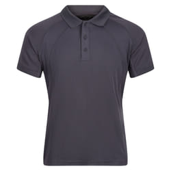Regatta Hardwear Mens Coolweave Short Sleeve Polo Shirt - S, Iron