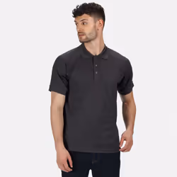 Regatta Hardwear Mens Coolweave Short Sleeve Polo Shirt - XL, Iron