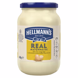 Real Mayonnaise with 100% free-range eggs and sustainably sourced oils for fries, burgers, and salads 600 g