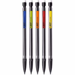 Bic Matic Original Mechanical Pencils, Pack of 12, Perfect for School and Office Use, 0.7 mm Black (HB), Includes 3 HB Lead Refills and Eraser