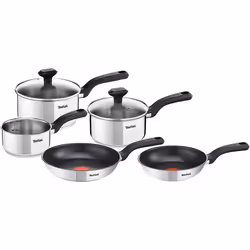Tefal C972S544 5 Piece, Comfort Max, Stainless Steel, Pots and Pans