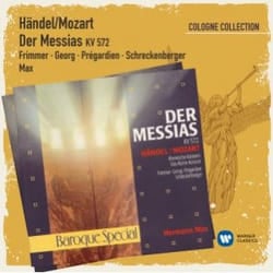 Warner Music Cologne Collection - Händel arr. Mozart: Der Messias KV 572, 2CD CD Classic