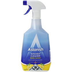 Astonish Kitchen Cleaner Spray 750ml Cleans Grease & Dirt