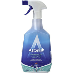 Astonish Bathroom Cleaner Spray 750ml Removes Limescal Soap Scum & Tough Stains