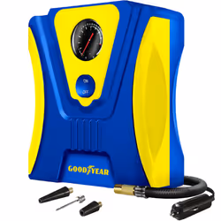 Goodyear Portable Car Tyre Inflator Compressor | 3M Cigarette Lighter Cord | 12V