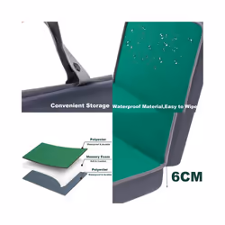 Garden Kneeling Pad Waterproof High Density Thick Foam Kneeler Cushion Gardening
