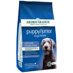 Arden Grange Chicken and Rice Puppy/Junior Large Breed Dog Food - 2 kg
