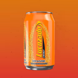 Lucozade Orange Sparkling Energy Drink 330ml, 24Pk