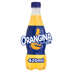 Orangina Fizzy Orange Juice Drink, 420ml, 12 Pk
