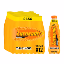 Lucozade Energy Drink Orange 900ml (Pack of 12)