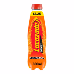 Lucozade Energy Drink Original 380ml (Pack of 24)