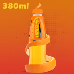 Lucozade Energy Orange Sparkling Drink Powered By Glucose, 24x380ml