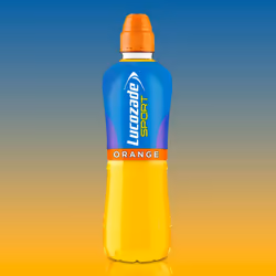 Lucozade Sport Orange Isotonic Sport Energy Drink Fat Free, 12x500ml