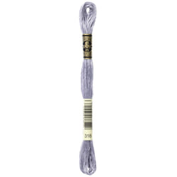 DMC Stranded Cotton Embroidery Thread 318 - per skein