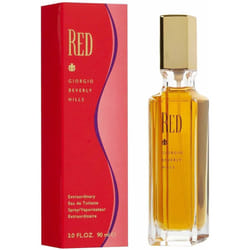 Giorgio Beverly Hills Red Ladies Eau De Toilette Fragrance Spray For Her 90ml