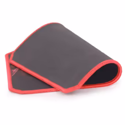 Pro Gaming 3mm Heavy Duty Mouse Pad Mat 400 x 450mm Red & Black Large