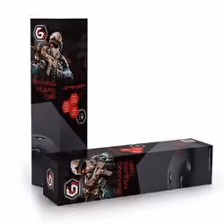 Pro Gaming 3mm Heavy Duty Mouse Pad Mat 350 x 900mm Red & Black XL