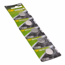 CR1620 3V Lithium Coin Cell Battery DL1620 KCR1620 BR1620 5 Pack