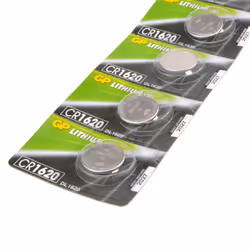CR1620 3V Lithium Coin Cell Battery DL1620 KCR1620  BR1620 5 Pack