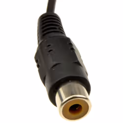 kenable Phono Red White Yellow Extension Lead for RCA Audio Video Cables 10m