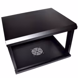 kenable Flat Pack Data Cabinet for Rack Mounted Networking Small 6U Wall 450mm