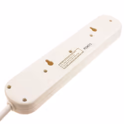 kenable IEC C14 to 4 Way Gang UK Mains Sockets Lead UPS Power Splitter 2m