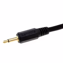 kenable 3.5mm MONO Jack Plug to TWIN 6.35mm MONO Jack Plugs Cable 1m