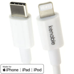 kenable MFI Certified Quick Charge USB Type C to 8 pin Cable iPhone 8 9 X Lightning  1m