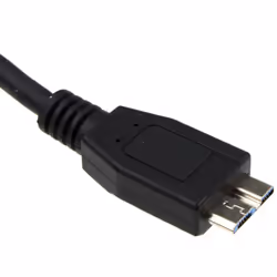 kenable USB Gen2 Type C Male Plug to USB 3.0 Micro B Male Cable Black 1m