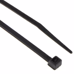 enTie Black Cable Ties 3.6mm x 250mm Nylon 66 UL Approved [100 Pack]