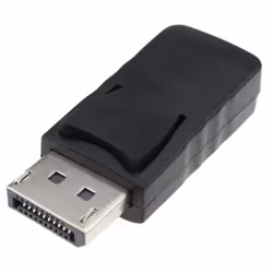 kenable Mini DisplayPort Socket to DisplayPort Male Video Converter Adapter