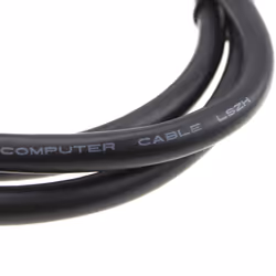 kenable Low Smoke LSZH 15 Pin VGA Monitor PC Laptop TV Extension Lead Cable 1m