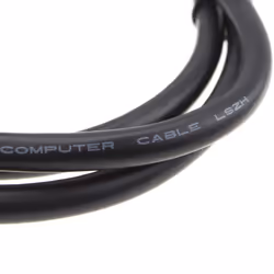 kenable Low Smoke LSZH 15 Pin VGA Lead for Monitor/PC/Laptop/TV Cable  1m