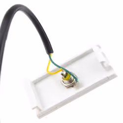 kenable RCA Yellow Composite Audio SPDIF Custom Face Plate Module Stub 15cm